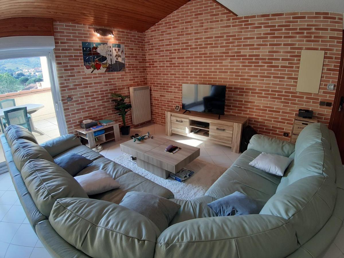 Superbe Appartement De 94M2 Avec Vue Sur Le Fort St Elme Collioure Dış mekan fotoğraf